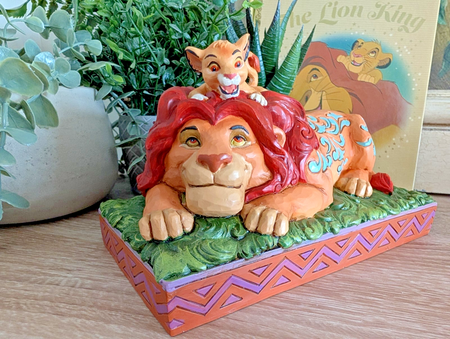 Disney Traditions Simba and Mufasa A Father's Pride figurine photo 3