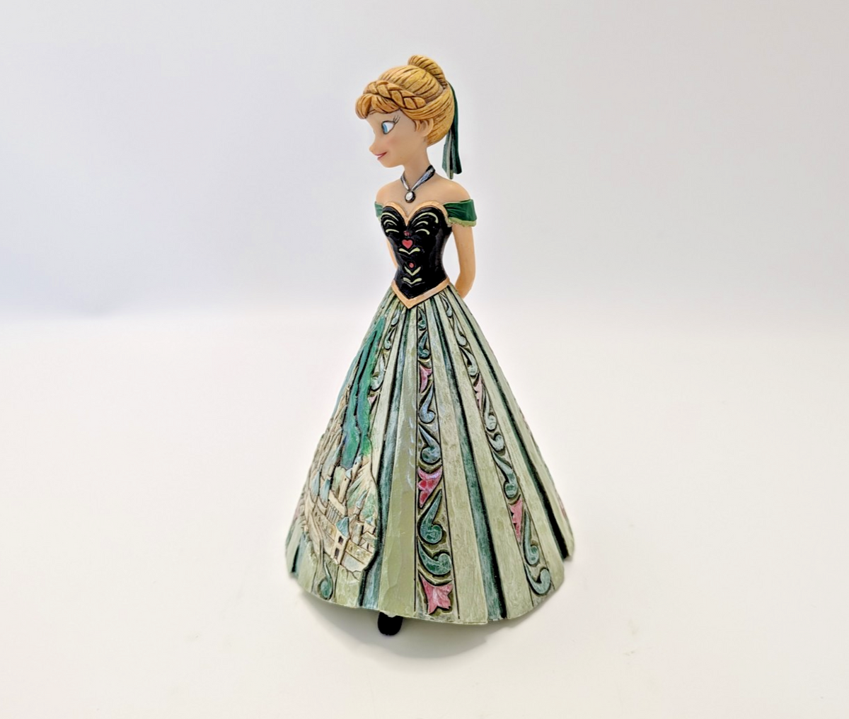 Disney Traditions Anna Arendelle Royalty 4048661 repaired Castle Dress figurine - view 5