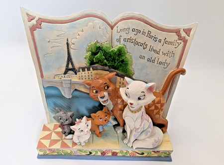 Alternate view of Disney Traditions Aristocats Long Ago in Paris storybook 6013080