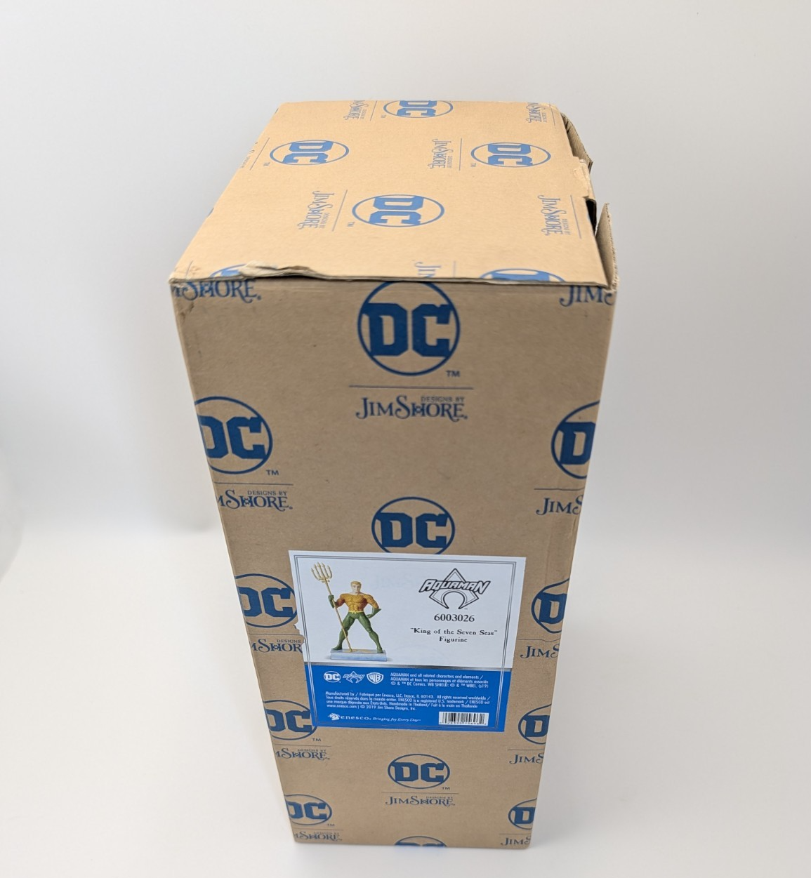 Alternate view of Jim Shore DC Comics Aquaman King of the Seven Seas figurine 6003026
