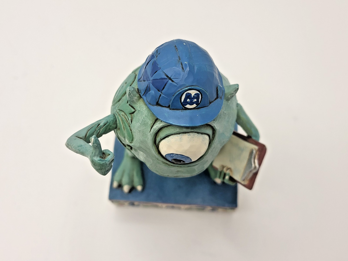 Disney Traditions Mike Figurine Monsters Inc Ornament Pixar Good Morning Boxed13
