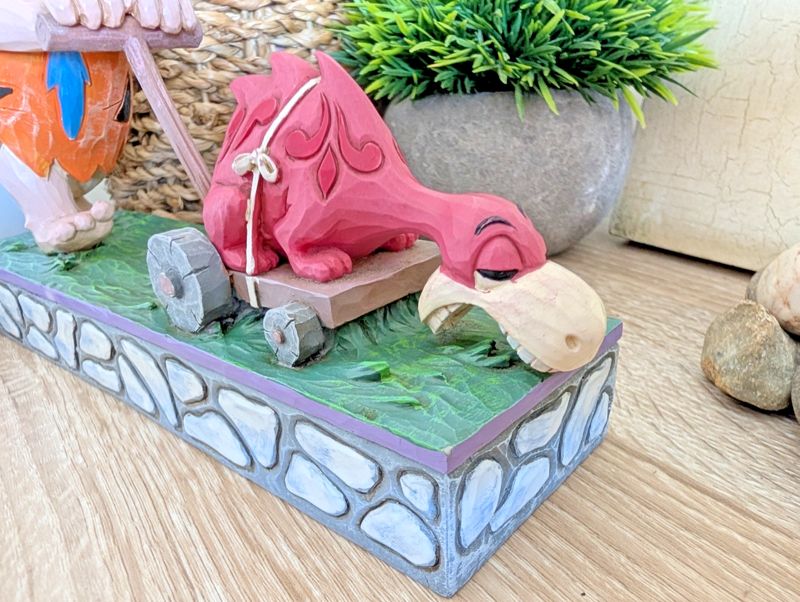 Jim Shore Flintstones Fred Flintstone Mower-a-saurus figurine 4058333 photo 4