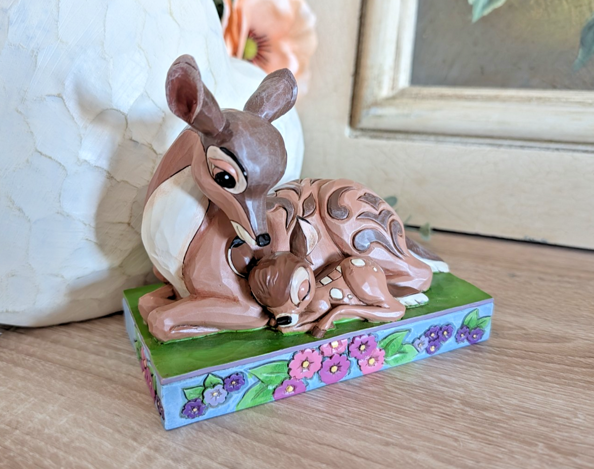 Alternate view of Disney Traditions Bambi and Mother Sleep Tight Young Prince figurine 4049640