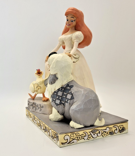 Disney Traditions Ariel Figurine Spirited Siren The Little Mermaid Max & Scuttle5