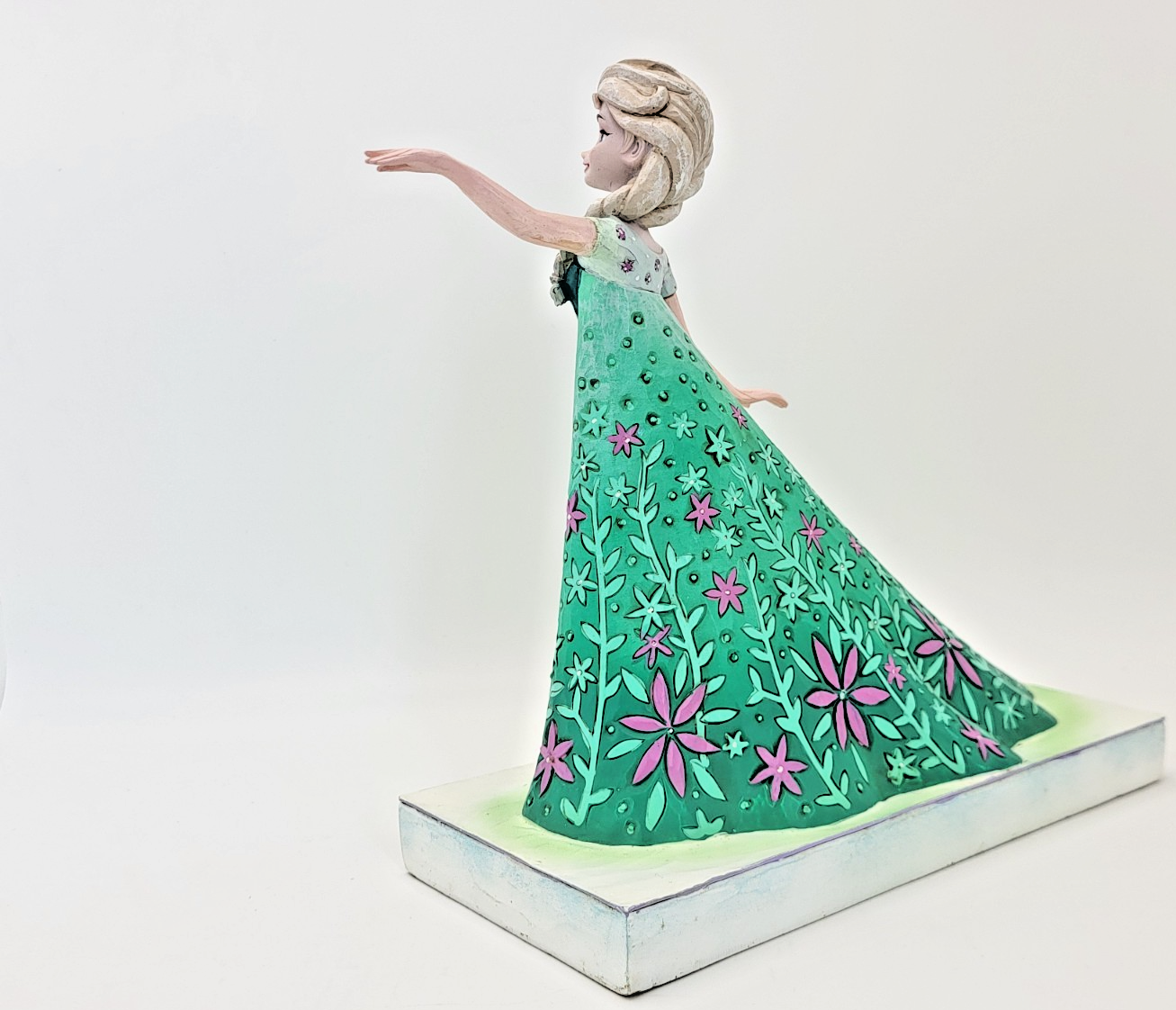 Disney Traditions Celebration Of Spring Figurine Elsa Frozen Ornament9