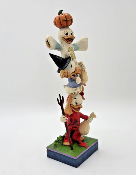 Disney Traditions Teetering Trick-or-Treaters Figurine Halloween Ornament Shore11