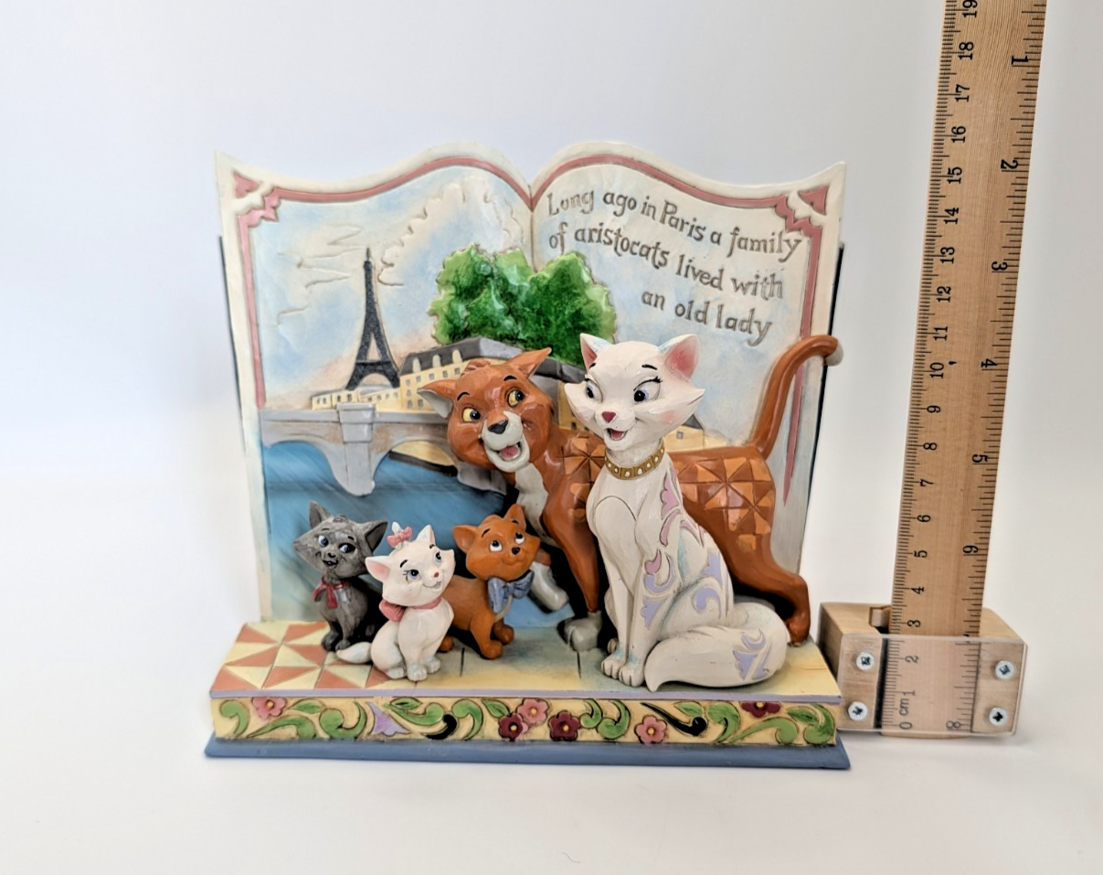 Alternate view of Disney Traditions Aristocats Long Ago in Paris storybook 6013080