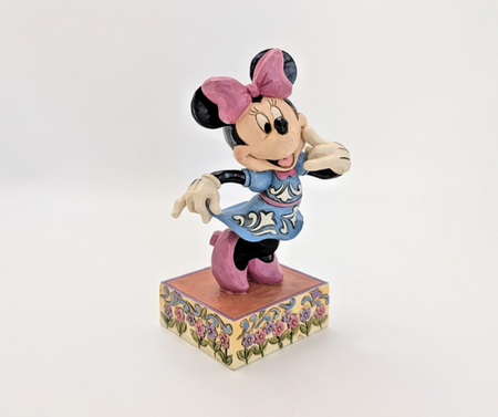 Disney Traditions Minnie Mouse Call Me Jim Shore figurine photo 12