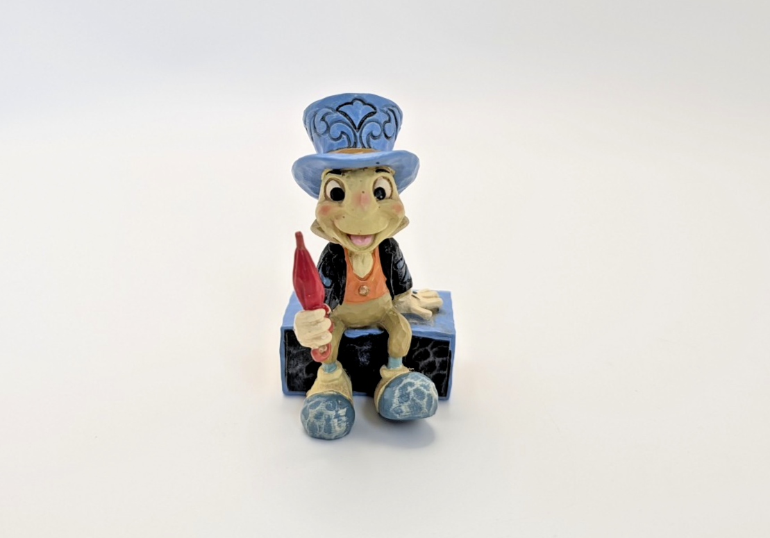 Disney Traditions Jiminy Cricket On Matchbox Figurine Pinocchio Jim Shore3