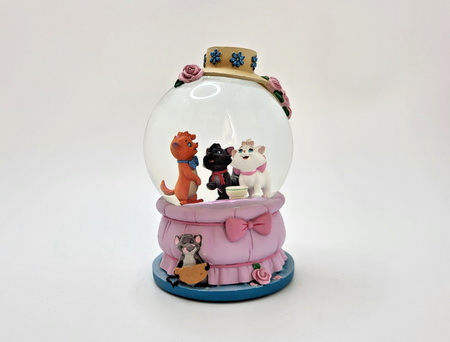 Disney Aristocats Snowglobe Disneyland Paris Exclusive Aristocats Kittens Marie4