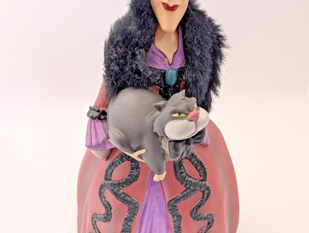 Disney Showcase Rococo Lady Tremaine & Lucifer Figurine Cinderella Villain Boxed22