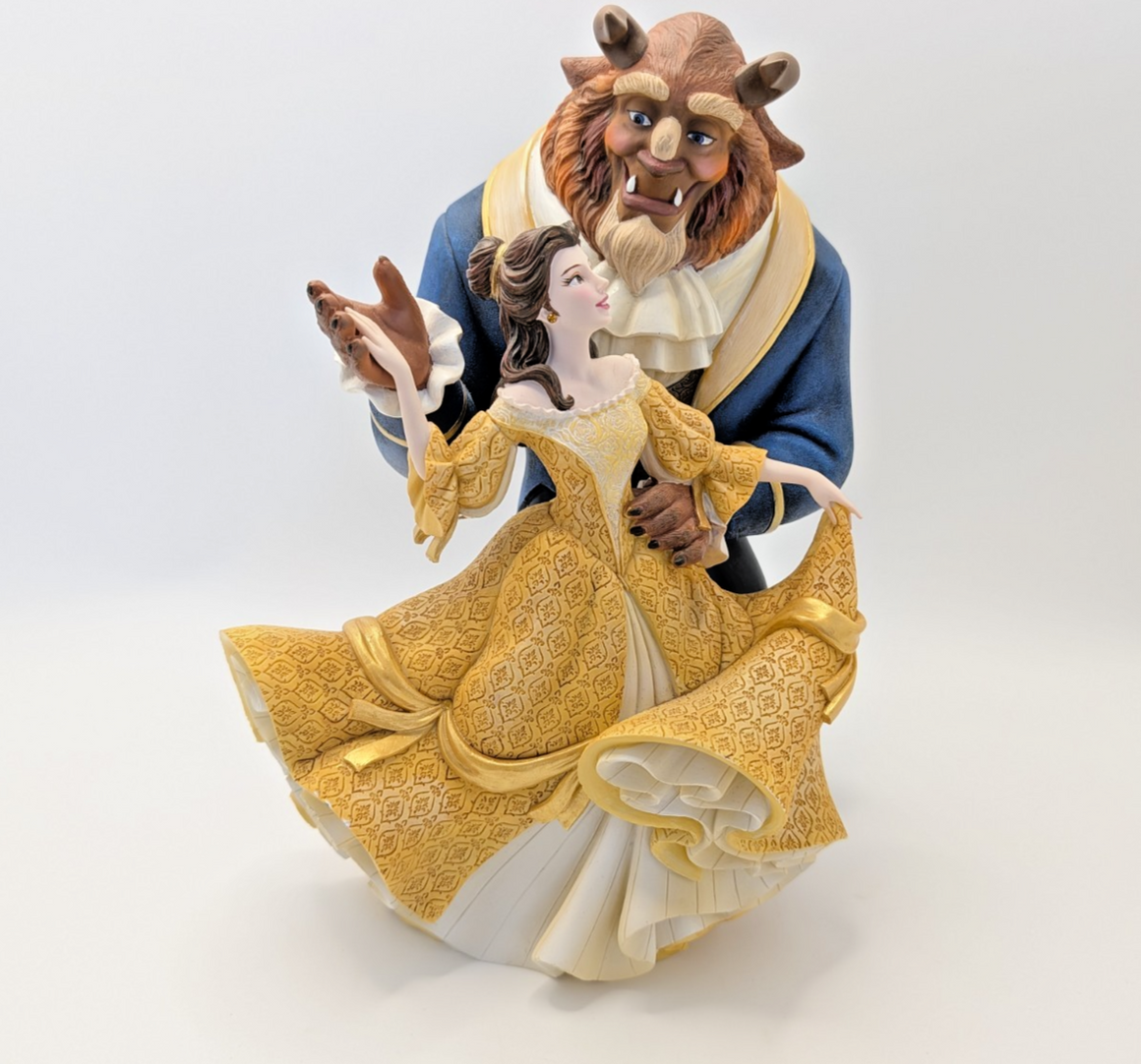Alternate view of Disney Showcase Belle and Beast deluxe figurine 6006277