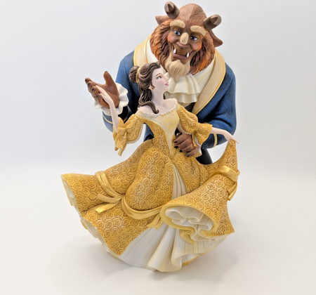Alternate view of Disney Showcase Belle and Beast deluxe figurine 6006277