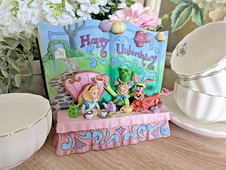 Disney Traditions Showcase Happy Unbirthday Alice In Wonderland Figurine J Shore2