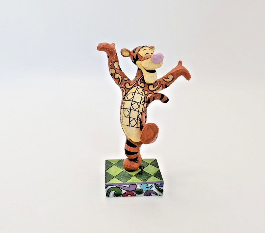 Disney Traditions Showcase Tigger Figurine Tiggeriffic Winnie The Pooh Jim Shore4