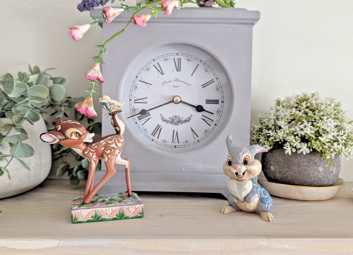 Disney Traditions Showcase Bambi & Thumper Figurine Set Jim Shore Pair Deer0