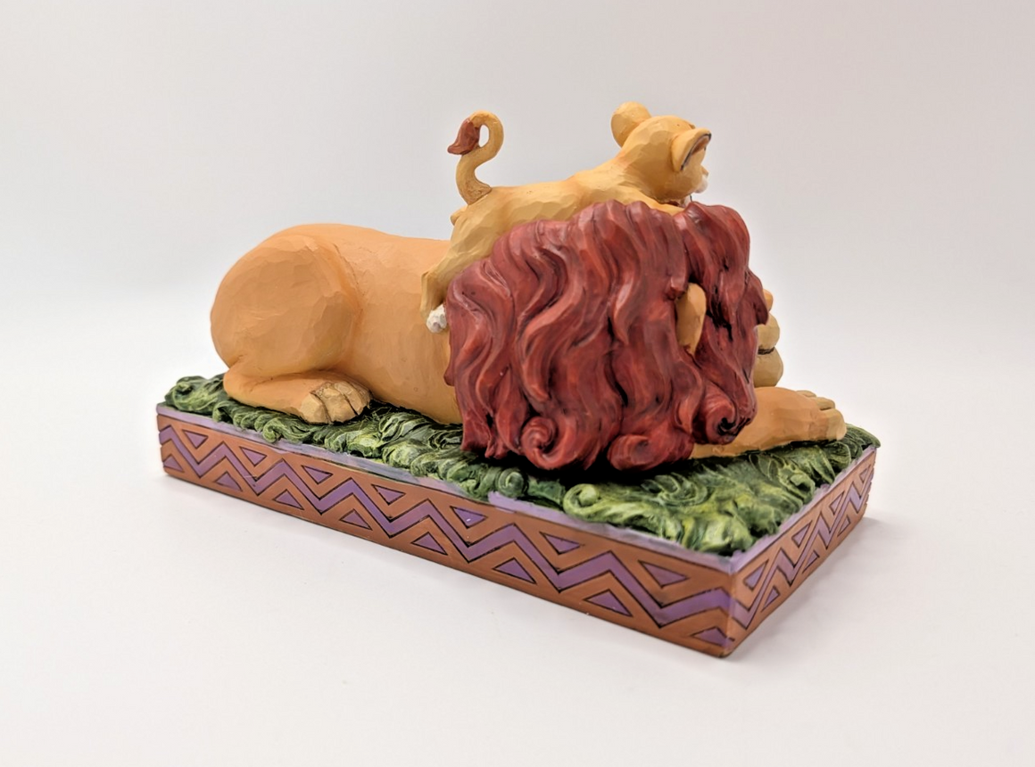 Disney Traditions Simba and Mufasa A Father's Pride figurine photo 11
