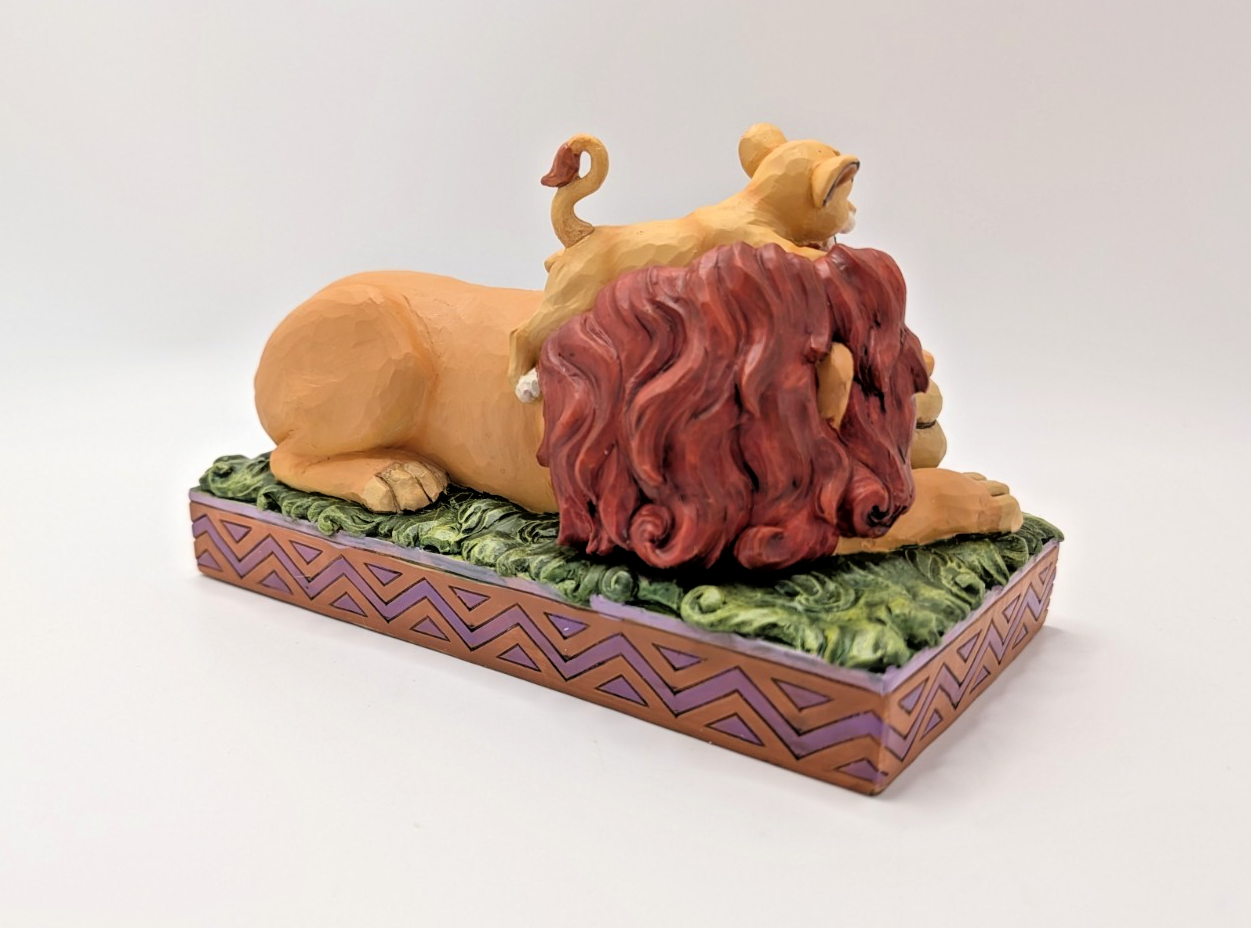 Disney Traditions Simba and Mufasa A Father's Pride figurine photo 11