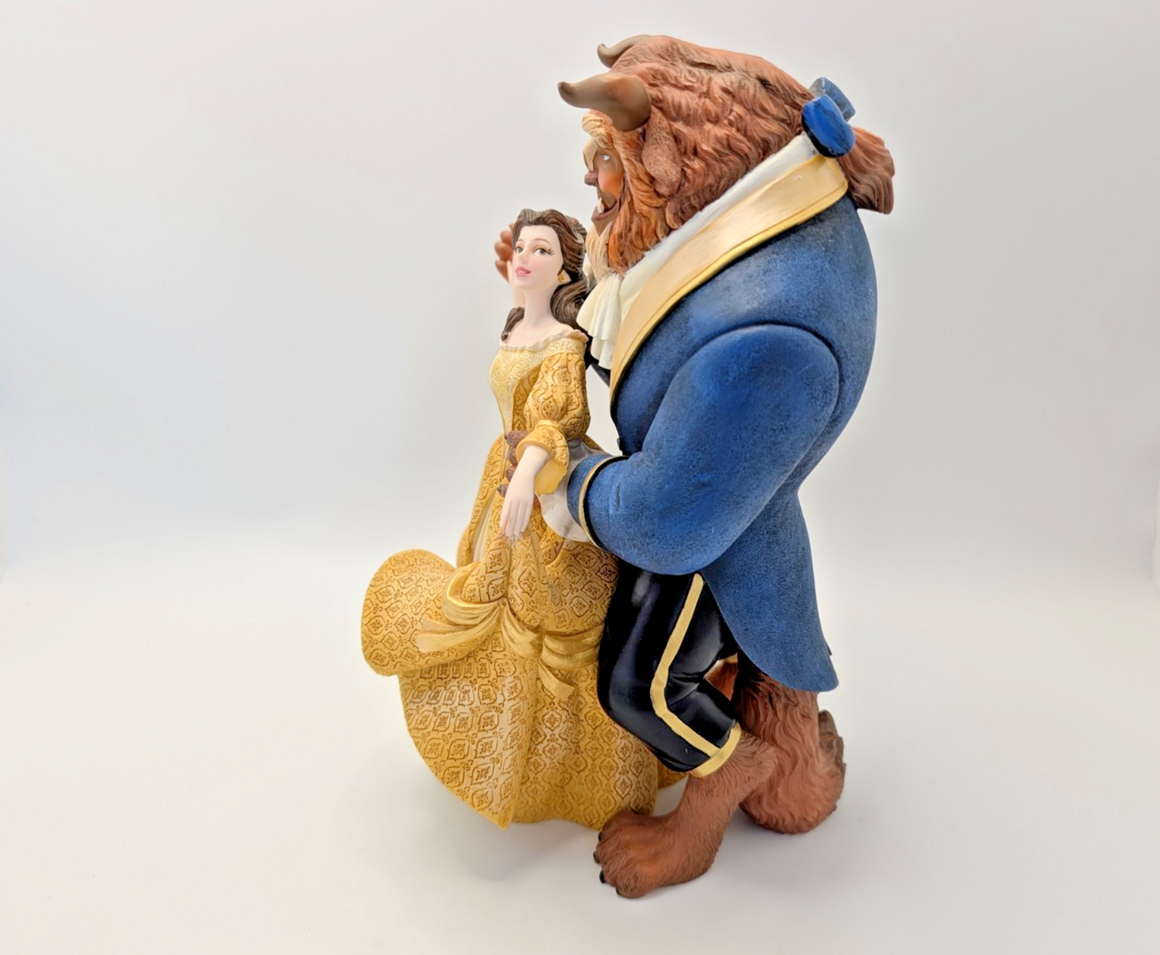 Alternate view of Disney Showcase Belle and Beast deluxe figurine 6006277