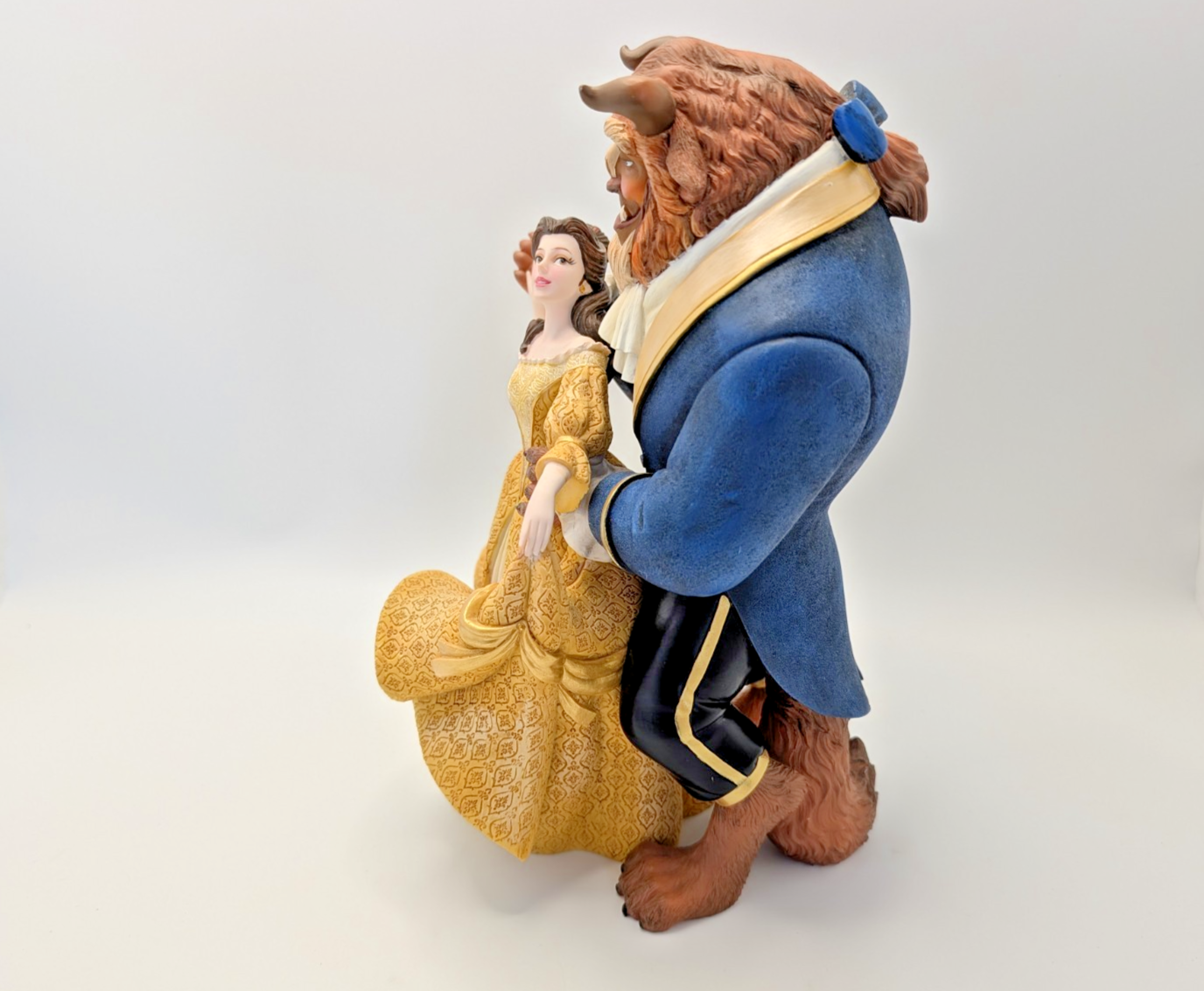 Alternate view of Disney Showcase Belle and Beast deluxe figurine 6006277
