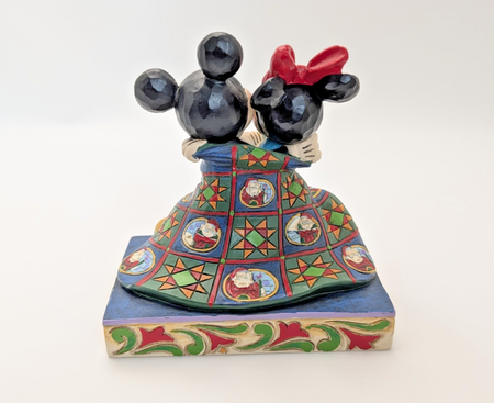 Disney Traditions Mickey & Minnie Mouse Warm Wishes Christmas Figurine Jim Shore8