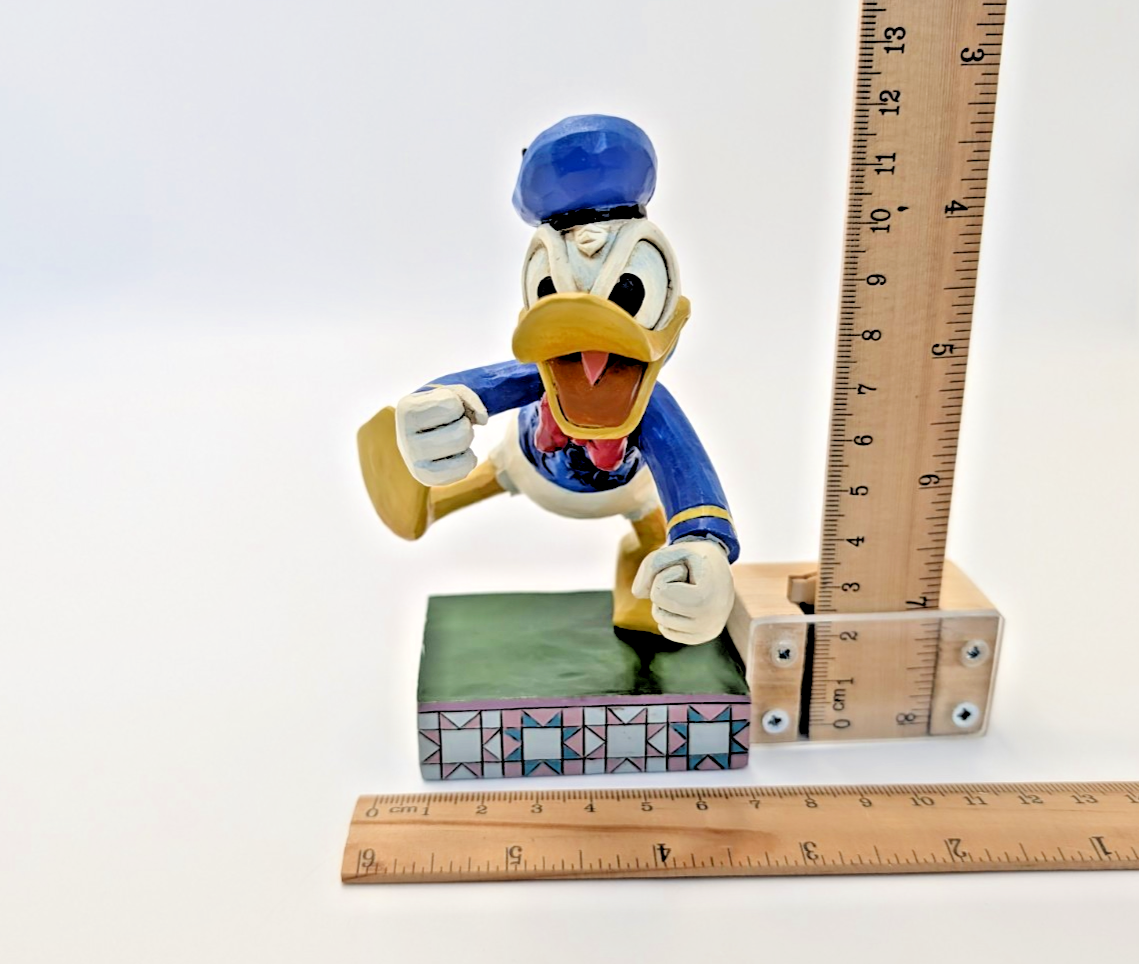 Disney Traditions Showcase Donald Duck Fowl Temper Figurine Jim Shore Boxed14