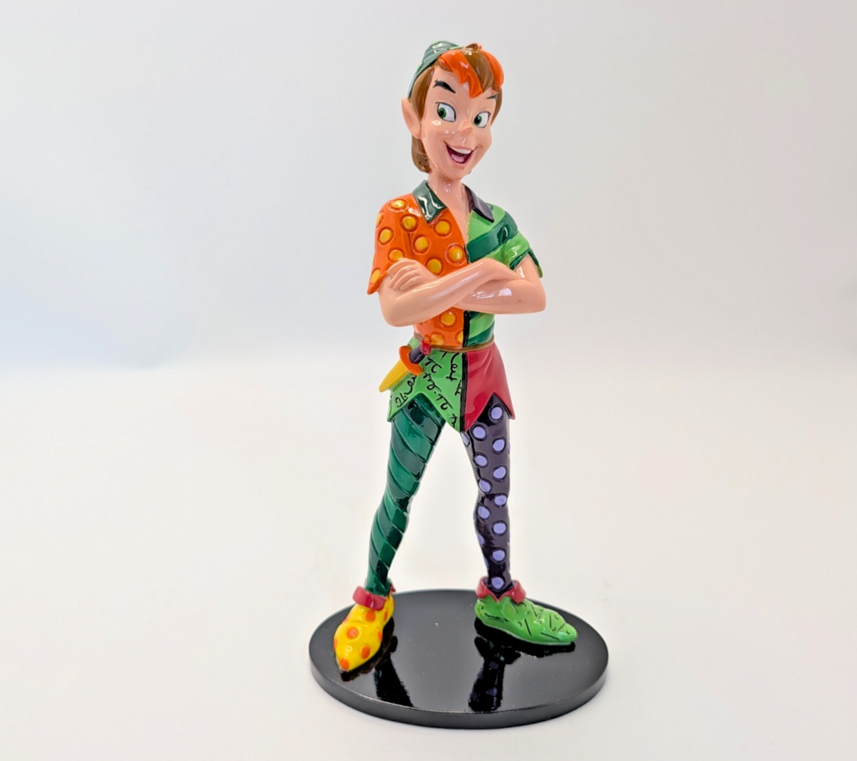 Disney Britto Peter Pan 4056846 boxed figurine - rear view