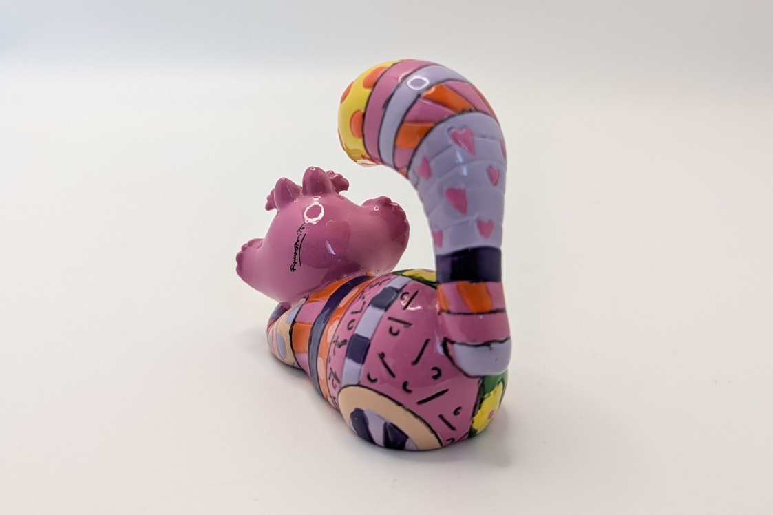 Alternate view of Disney by Britto Cheshire Cat mini figurine 4026293
