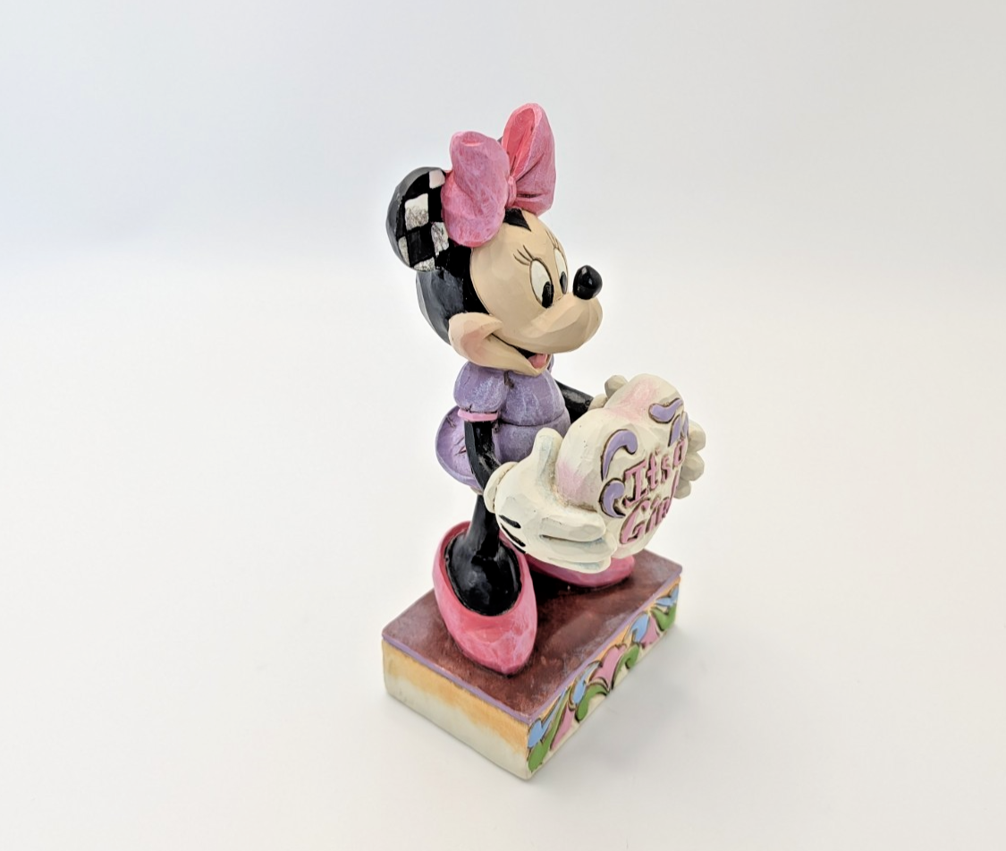 Disney Traditions Minnie Mouse It's a Girl figurine 4043664