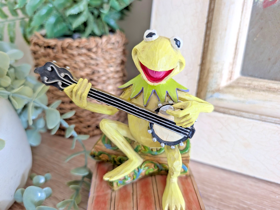 Disney Traditions Kermit Find Your Rainbow Connection 4020800 – front display view