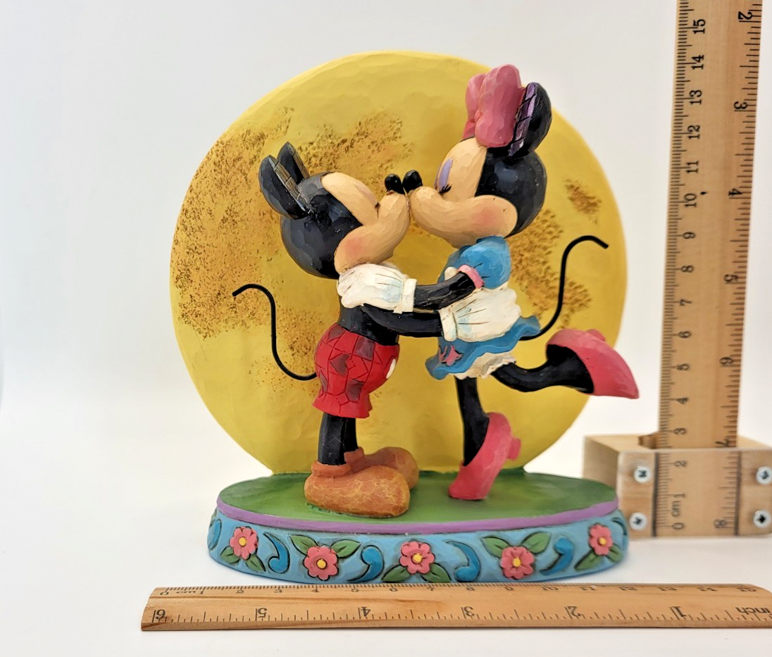 Disney Traditions Magic And Moonlight Figurine Mickey Minnie Ornament Jim Shore14