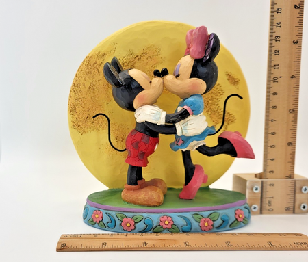 Disney Traditions Magic And Moonlight Figurine Mickey Minnie Ornament Jim Shore14