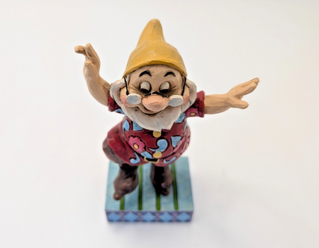 Disney Traditions Dancing Doc Snow White 4049628 boxed figurine - front of original box