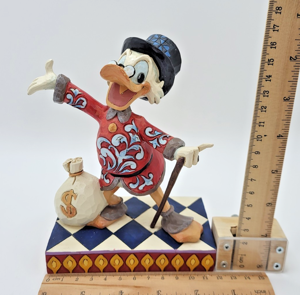 Disney Traditions Scrooge McDuck Treasure Seeking Tycoon Ornament DuckTales15