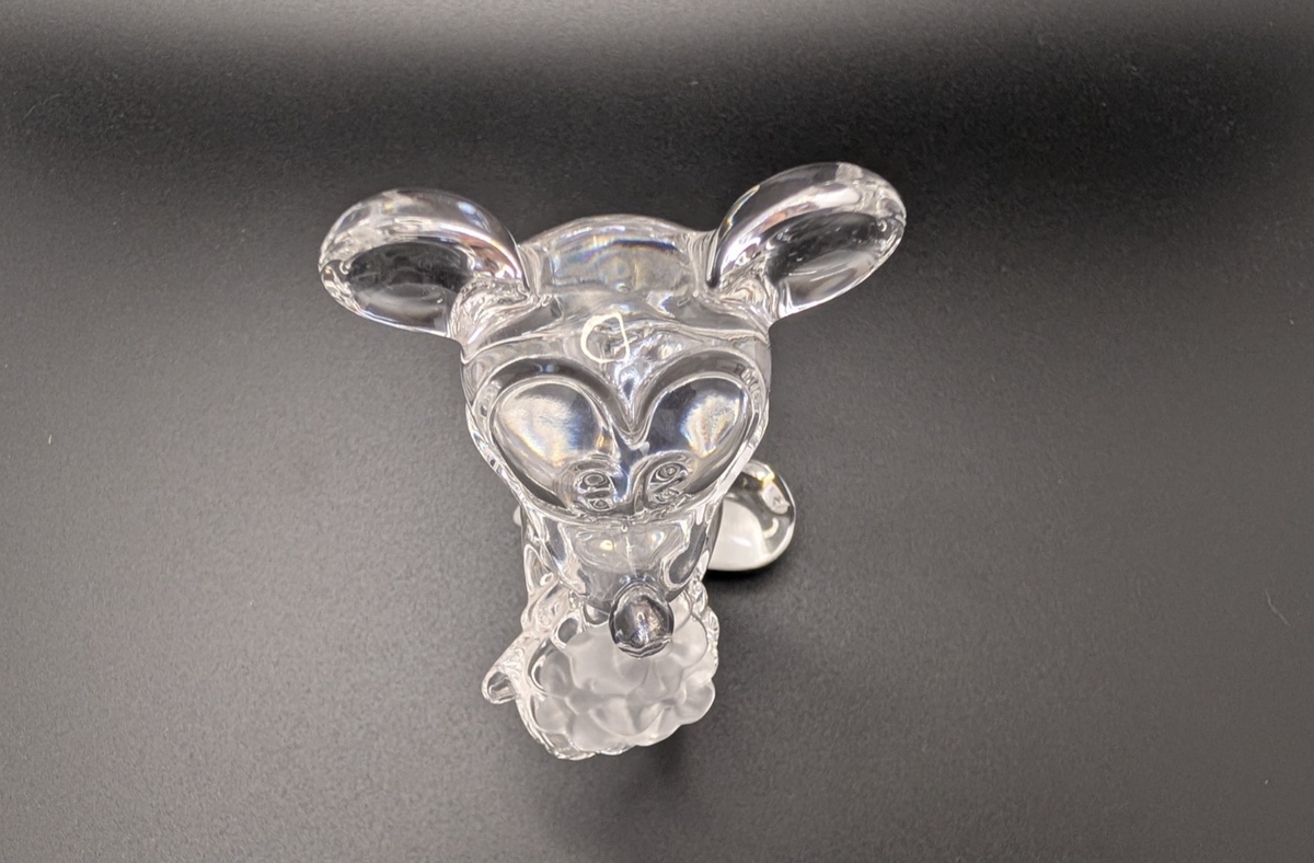 Lenox Disney Flowers from Mickey Mouse crystal figurine 409790 boxed with certificate - view 9