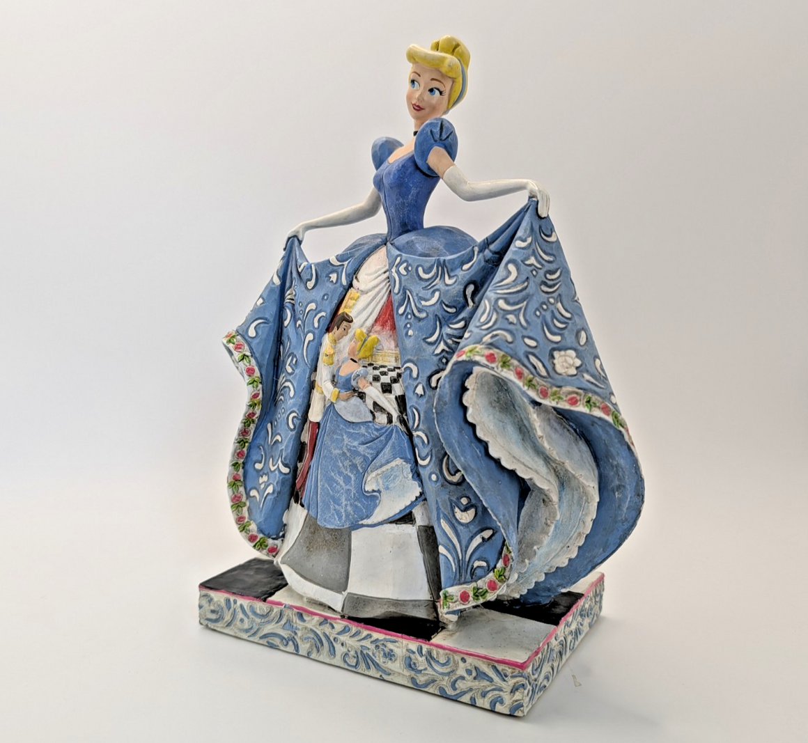Disney Traditions Showcase Cinderella Romantic Waltz Figurine Jim Shore Scene5