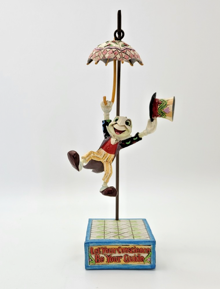 Disney Traditions Jiminy Cricket Figure Let Your Conscience Be Your Guide Boxed1