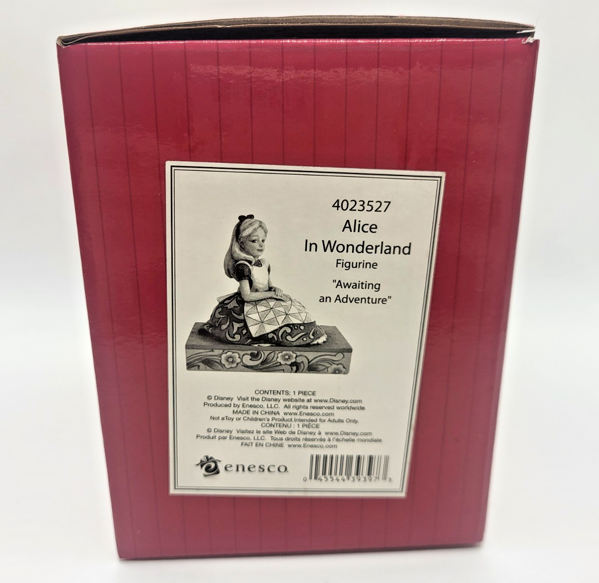 Disney Showcase Alice In Wonderland Figurine Awaiting An Adventure Ornament13