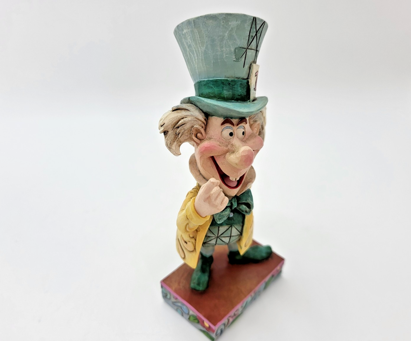 Disney Traditions Mad Hatter Figurine Mad Cap Mayhem Ornament Alice Jim Shore15