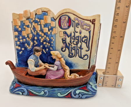 Alternate view of Disney Traditions Rapunzel and Flynn One Magical Night figurine 4043625