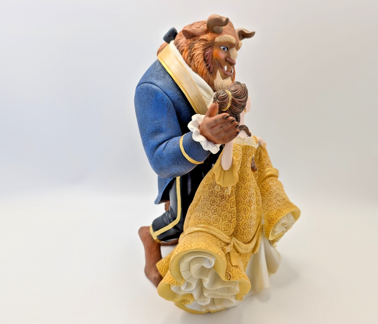 Alternate view of Disney Showcase Belle and Beast deluxe figurine 6006277