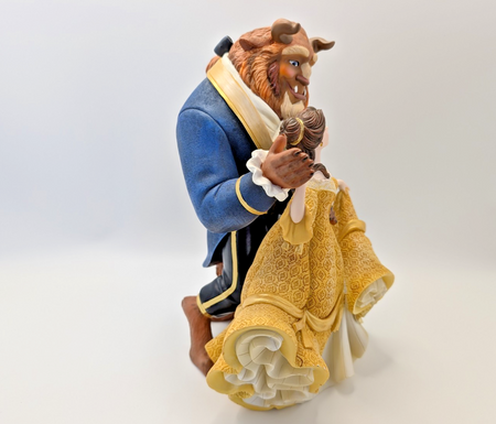 Alternate view of Disney Showcase Belle and Beast deluxe figurine 6006277