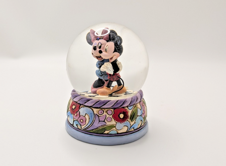 Disney Traditions Mickey & Minnie Mouse Spring Jitterbug Snowglobe Waterball2