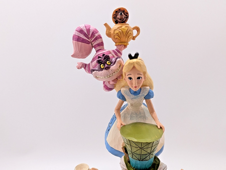 Disney Traditions Alice in Wonderland We're All Mad Here figurine photo 16
