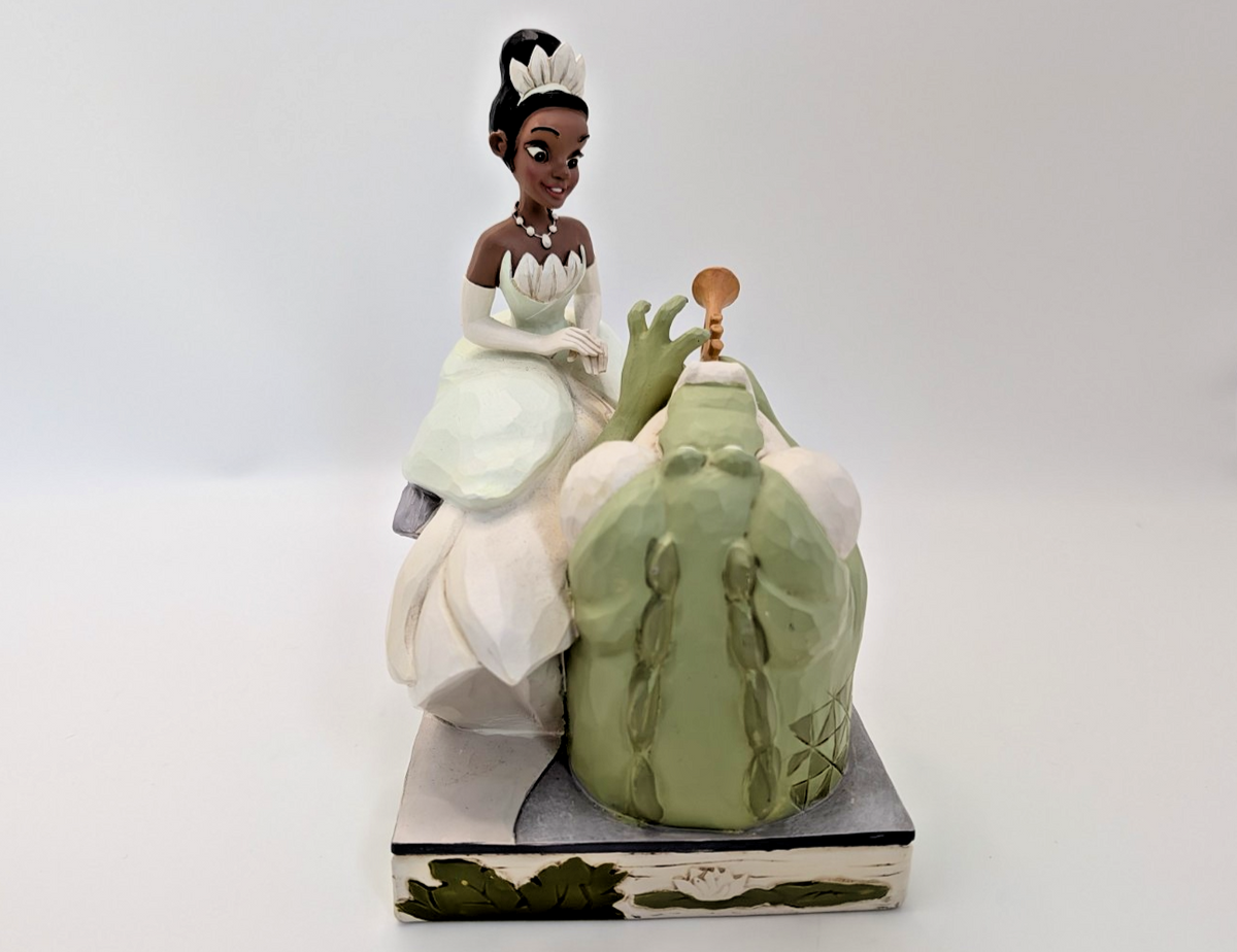 Disney Traditions Tiana and Louis Bayou Beauty White Woodland 6008065 Boxed - view 11