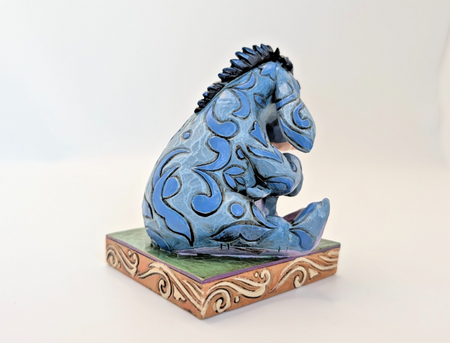 Disney Traditions Eeyore Lost Without You A21759 boxed figurine - base detail