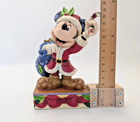 Disney Traditions Mickey Mouse Bringing Holiday Cheer 4052002 boxed figurine - front of original box