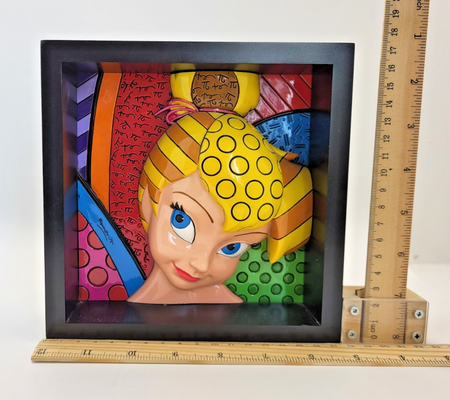 Disney Britto Tinker Bell Pop Art Block Figurine 4033868 Boxed 201211