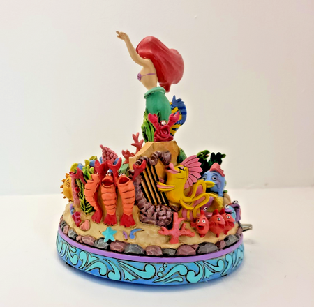 Disney Traditions Jim Shore Ariel Under The Sea Musical 4039073 Little Mermaid4