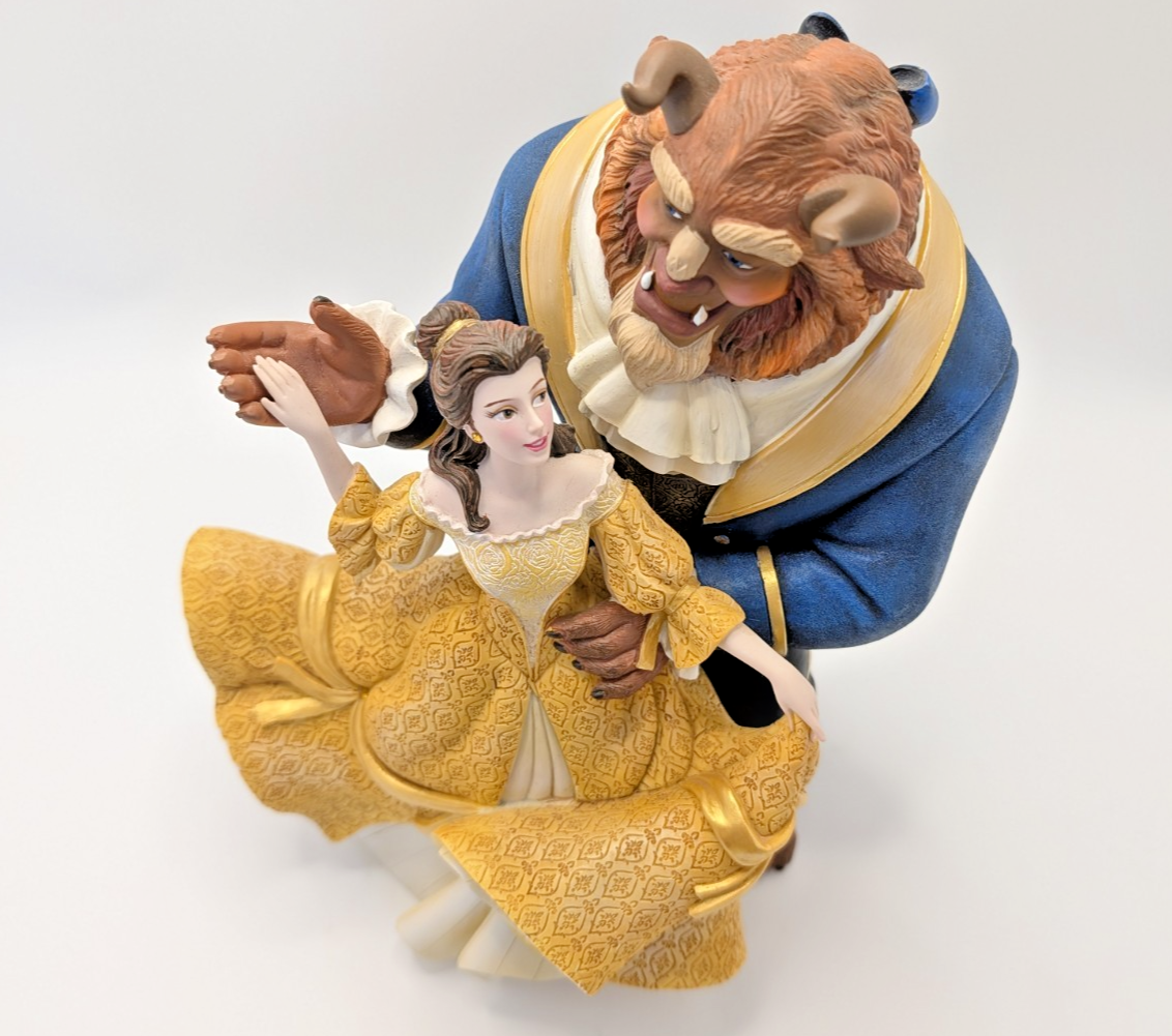 Alternate view of Disney Showcase Belle and Beast deluxe figurine 6006277